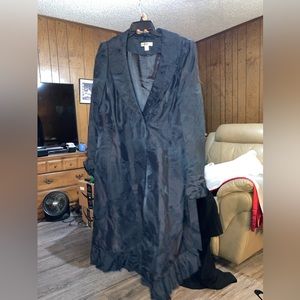 George gross ruffle coat